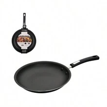 Sarten Aluminio Inoxidable Hamilton Beach 12¨extra Delgado - Negro - Ver 2