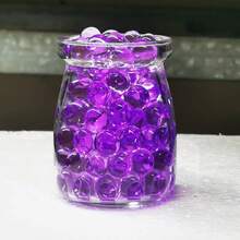 30000 件紫色水凝胶珠，适用于花瓶填充物、圣诞装饰、婚礼中心装饰、漂浮蜡烛、种植、花卉装饰的水凝胶珠 - 紫色 - 查看 3