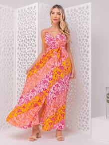 Women Dresses - 橘色 - 查看 2