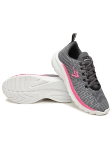 Women Sports Shoes - 淺灰色 - 查看 2