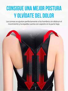 Body Braces & Supports - Black - View 5