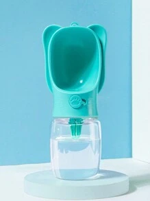 1 Pieza 350ml/550ml Contenedor De Alimentos Desmontable Y Botella De Agua Para Mascotas Todo En , Taza Portátil Para Exterior
