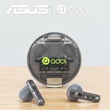 ASUS 华硕 AS-TK 无线耳塞带麦克风半入耳式防噪音耳机带麦克风包耳式耳机兼容 /Android/iOS - 灰色 - 查看 3