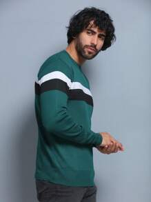 Men Sweaters - Green - View 6