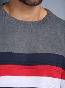 Men Sweaters - Grey - View 7