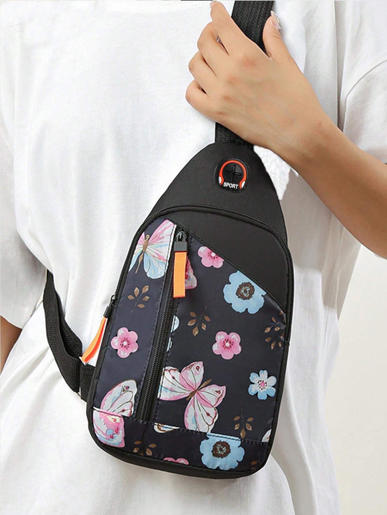 [Christmas] Men's Sports Chest Crossbody Bag, Fashion Trend Shoulder