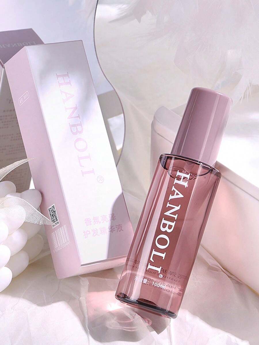 YZAK 1瓶髮油,平滑柔軟修復毛躁受損的頭髮,長效香氛護髮油 - 粉色 - 查看 1