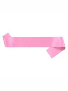 Ceinture vierge rose gold, ceinture en satin de couleur unie pour les concours de beauté, ceinture de qualité supérieure, ceinture personnalisée, ceinture personnalisable DIY, convient pour les fêtes d'anniversaire, les enterrements de vie de jeune fille, Noël