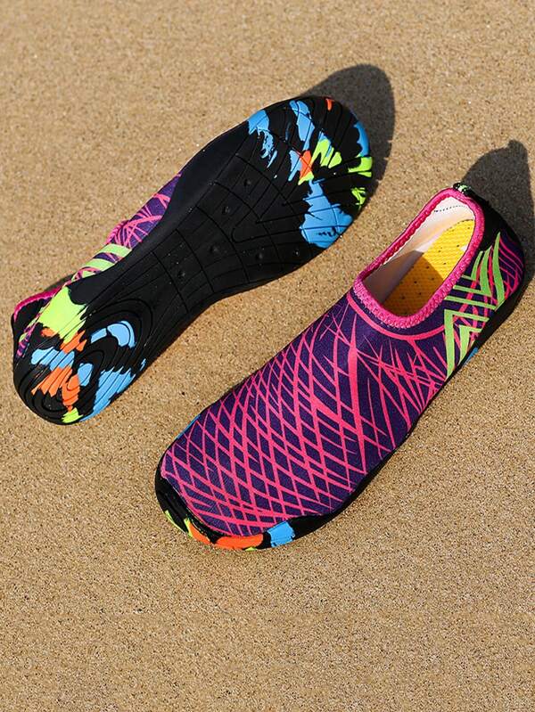 Women's Quick-Dry Water Shoes For Casual Sports, Swimming, Beach, Hiking, Barefoot Skin-Friendly Socks Shoes, Plus Size Available
