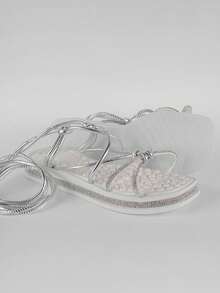 Women Wedges & Flatform - Silver - View 2