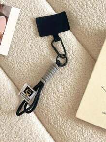 1 件彩色尼龙腕带手机挂绳，防丢失可爱吊坠配件，适用于三星、手机、钥匙链、身份证夹 - 彩色 - 查看 10