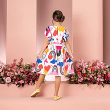 Young Girls Dresses - Blanco - Ver 2