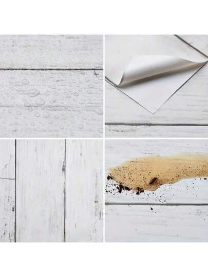 Roll Of Wit Wood Grain Self Adhesive Wand Strips Thickened DIY Waterproof Moisture Proof Easy To Clean Removable Stickers view 8