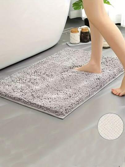 1pc Bathroom Non-Slip Mat, Toilet Floor Mat, Quick Dry Absorbent Mat, Kitchen Area Rugs, Indoor Mat Home Bathroom Decor Floor Carpet Outdoor Rug Door Mat Fall Decor Bathroom Accessories Back To School Entryway Decor