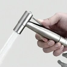 1 Stück 304 Edelstahl Toiletten Frauen Waschmaschine, Sprühgerät, Hochdruck-düse, Wc-waschmaschine Zur Reinigung Von Badezimmer Und Körper Ohne Löcher