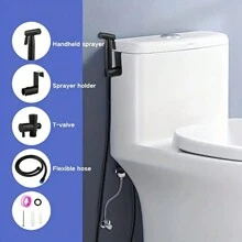 1 Stück 304 Edelstahl Toiletten Frauen Waschmaschine, Sprühgerät, Hochdruck-düse, Wc-waschmaschine Zur Reinigung Von Badezimmer Und Körper Ohne Löcher