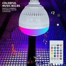 1pc Remote-Controlled Color-Changing LED Bulb For Video Shooting, Live Streaming, Bedroom Atmosphere Light - Multicolor - View 5