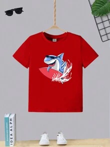 Tween Boys Shirts - Đỏ - Xem 1