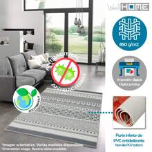 Well Home Polyester vloerkleed bedrukt 180 x 280cm model CropField multicolor
