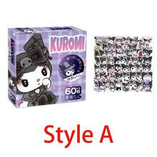 Sanrio 60Pcs/Box Small Hello Kitty Kuromi Cinnamoroll Pochacco Stickers DIY Laptop Phone Diary Cute Cartoon  Kitty Cat Sticker(Some Parts May Be Random)(New And Old Packaging Random)