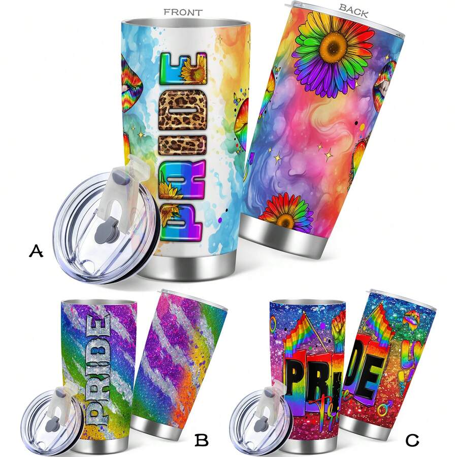 1入組20oz不鏽鋼保溫杯，冷水杯，咖啡杯，旅行杯，手持杯，個性化獨家杯，節日禮品，月度主題