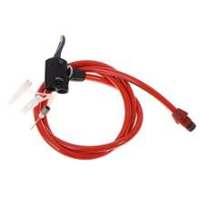 Manguera De Reemplazo De Bomba De Aire Portátil Para Bicicleta De 118 Cm, Tubo Inflable Para Neumático De Bicicleta - Rojo - Ver 7