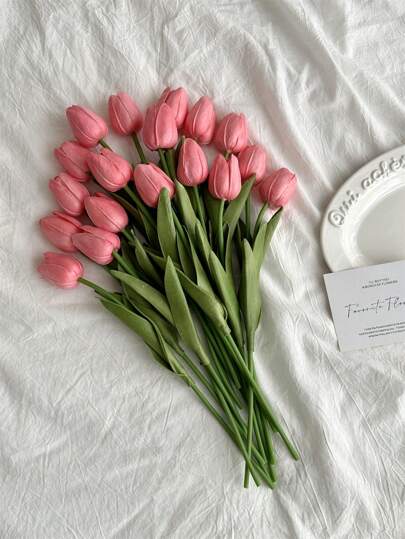 3 pezzi Di Fiori Di Tulipano Artificiali Per Decorazione Casa, Soggiorno, Camera Da Letto, Fiori Finti, Regalo Di San Valentino