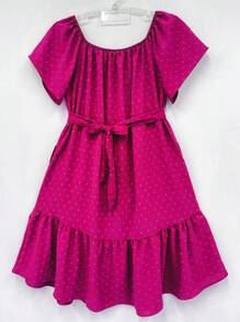 olinka modas Plus Size Dresses - Hot Pink - View 1