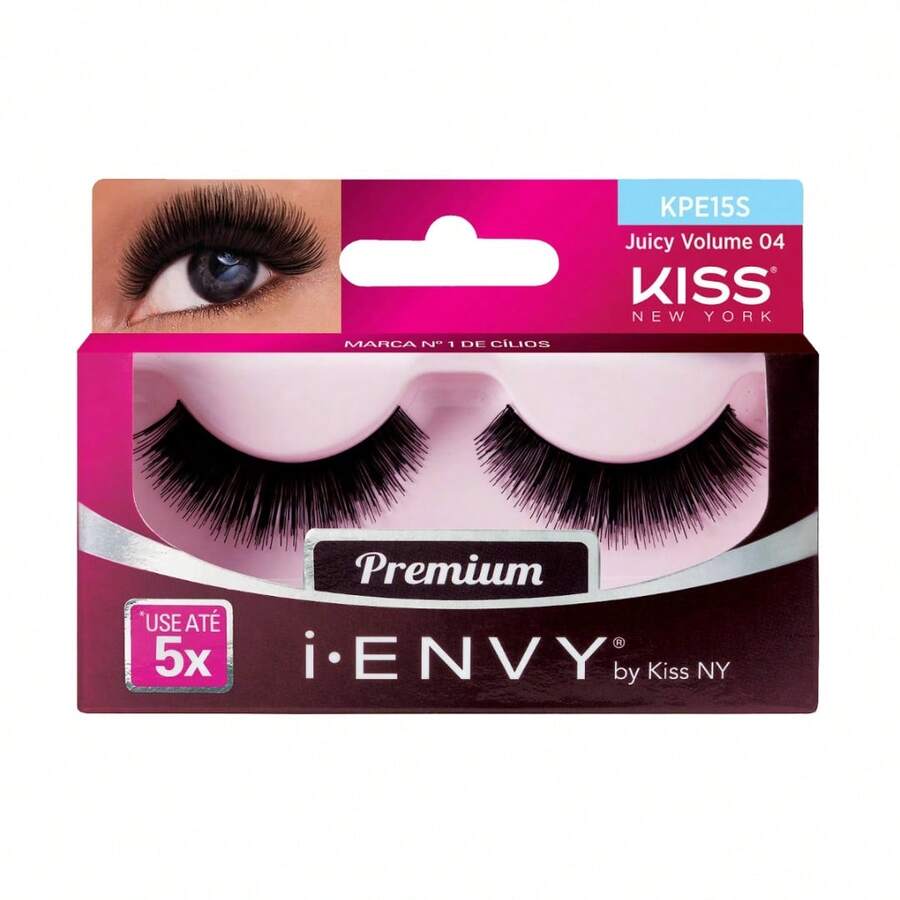 Kiss New York False Eyelashes - JUICY VOLUME 04 - View 1