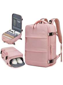 Women Fashion Backpacks - Pink - View 7