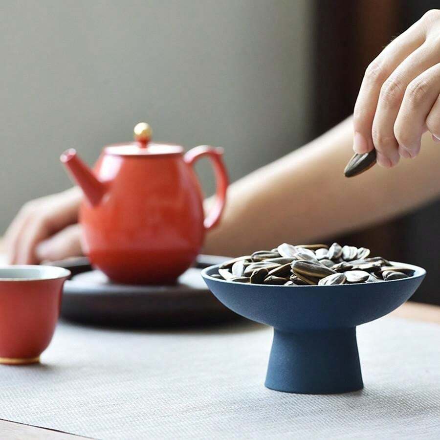 Porta Bustine Tè In Ceramica - Forma Teiera Vintage, Per Snack E Salse - Foto 10