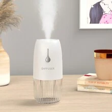 Máy khuếch tán hương thơm 1 PC với sương mù nước tinh tế và nhẹ nhàng, không để bàn ướt, cảm biến phun hương thơm kích hoạt bằng âm thanh Máy khuếch tán hương liệu ánh sáng ban đêm, treo tường hoặc gắn trên bàn - trắng - Xem 2