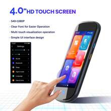 Language Translator Device, Portable Two-Way Instant Translator, Offline Online Voice Photo Translation, 137 Languages Supported, High Accuracy Translator Device For Travel Business Learning Back To School - Dusty Blue - View 6