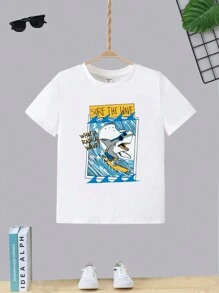 Tween Boys Shirts - 白色 - 查看 1