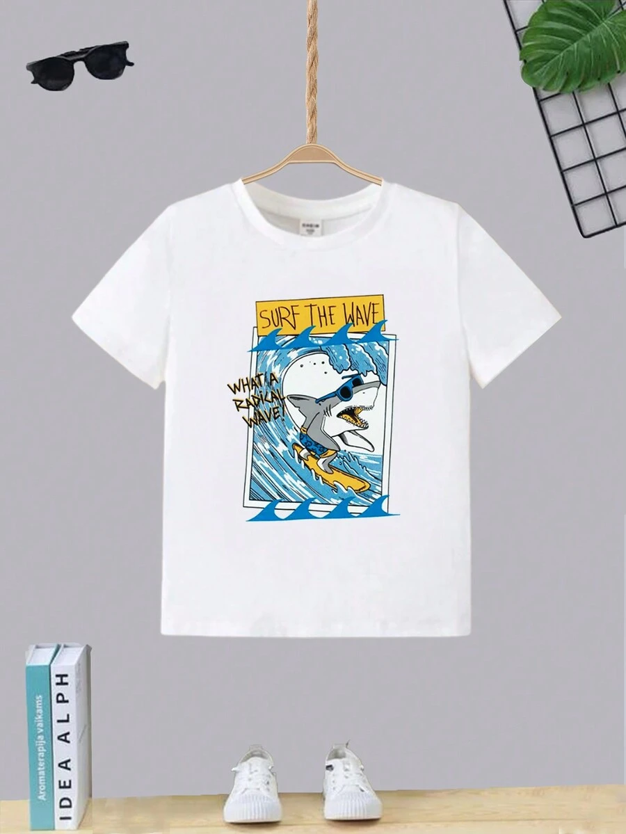 Tween Boys Shirts - 白色 - 查看 1