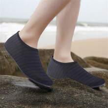 1 Paar Sommer Schwarz S-XXL Schnelltrocknende Schuhe für Damen und Herren - Rutschfeste, leichte Aqua Socken für Strand, Pool, Yoga, Angeln, Surfen, Trekking und Wandern, Strandutensilien, Poolzubehör