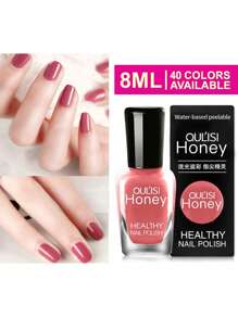 8ml皇家藍色剝落型水性指甲油,40種顏色可供選擇 - 寶藍色 - 查看 5