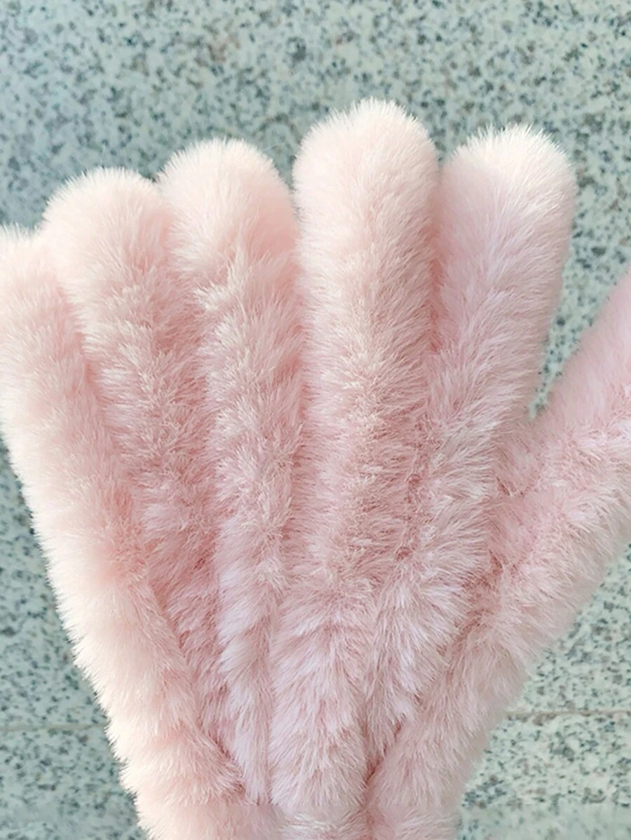 1 pieza/1M Hilo de hierro multicolor con pelo de conejo esponjoso, cinta, barra, cuerda, tela de fieltro para manualidades y accesorios de costura DIY