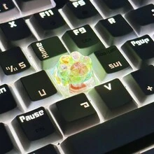 1 Miếng Nhiều màu ABS Trong mờ Nhựa lột vỏ & Giấy Móng mèo Nắp chìa khóa Đối với Đồng hồ Động lực Bàn phím Cuộc họp - Nhiều màu - Xem 6