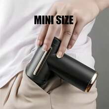720 LCD 按摩枪，1200mAh USB 充电，升级版肌肉按摩器，配备 4 个按摩头和 6 档速度，触控式控制，适合办公室职员、运动员、健美人士运动后放松。首次使用前请充满电。 - 黑色 - 查看 5