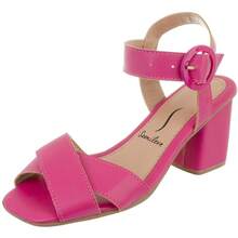 Women Heeled Sandals - 玫紅色 - 查看 3