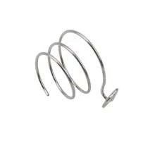 1个不锈钢吹风机支架浴室配件 - 銀色 - 查看 3