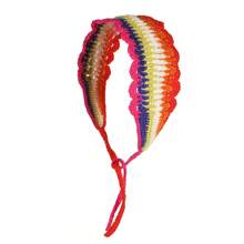 1 Băng đô thêu hoa anh đào Bohemian Crochet Băng đô cài tóc Boho Băng đô quấn khăn Turban Băng đô thấm mồ hôi - băng đô - Xem 9