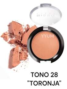 Rubor Bissú profesional Original colorote polvo blush - TORONJA 028 - Ver 3