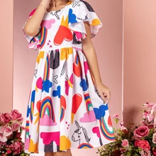 Young Girls Dresses - Blanco - Ver 6