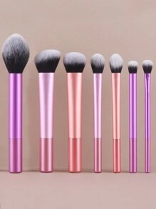 7pcs Delicate Makeup Brush Set With Multifunction