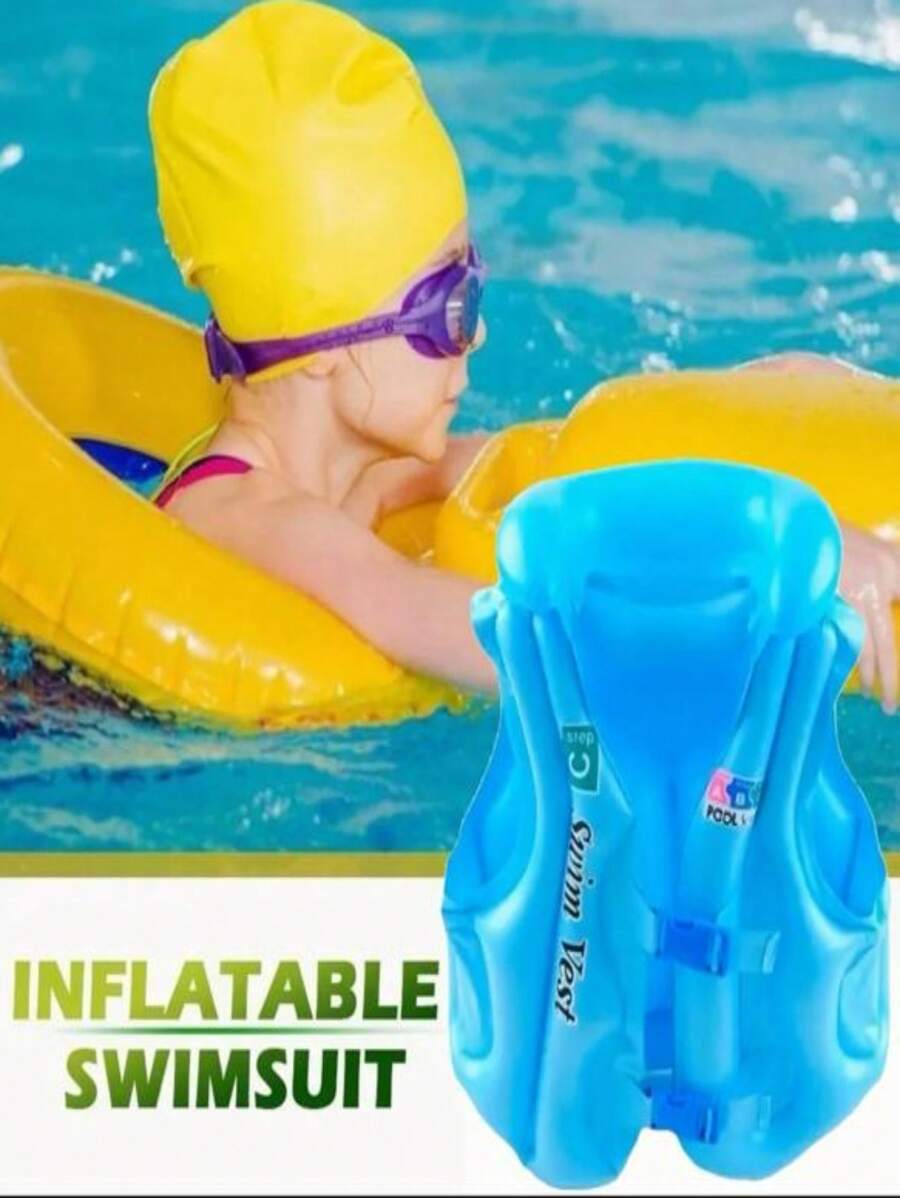 Ricolandia Float Vest Life Jacket ABC With Inflatable Floats ...