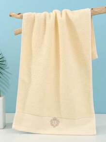 1pc Soft Embroidered Bath Towel, Quick-Drying And Absorbent, Not Easy To Shed, Suitable For Home, Hotel, Adults, Ren, Couples, As Well As Gifts, Or 1pc Bathrobes For Bathing Or Swimming, Or 1 Set Of Bath And Hand Towel Home Bathroom Decor Fall Decor Back To School For Beauty Salon Home Bathroom Shower Towels For Beaty Salon, Hotel Sports,Home Essentials, Towel, Skin Care Bath Towel Sheet