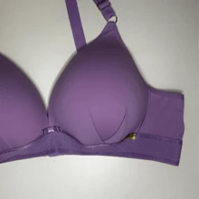 Plus Size Bras & Bralettes - 紫丁香色 - 查看 2