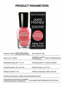 8ml皇家藍色剝落型水性指甲油,40種顏色可供選擇 - 寶藍色 - 查看 7